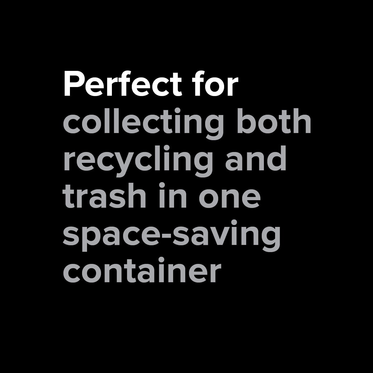 10 gal./40L Stainless Steel Dual Recycler Step Trash Can The